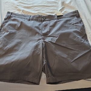 The Foundry Supply Co. Men's Flat Front Shorts in Gray